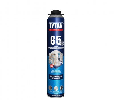 Пена профессиональная TYTAN Professional 65L зимняя (-20 С) 750 мл