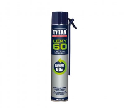 Пена монтажная TYTAN Professional LEXY 60 всесезонная, 750 мл