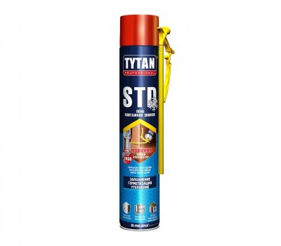 Пена монтажная TYTAN Professional STD зимняя, 750 мл