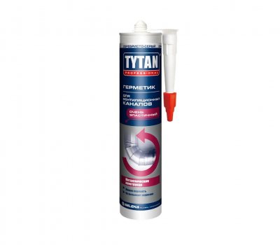 Герметик акриловый TYTAN Professional для вентиляционных каналов, 310 мл