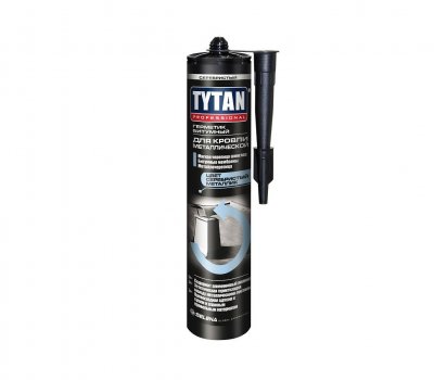 Герметик TYTAN Professional битумный, для металлической кровли, 310 мл