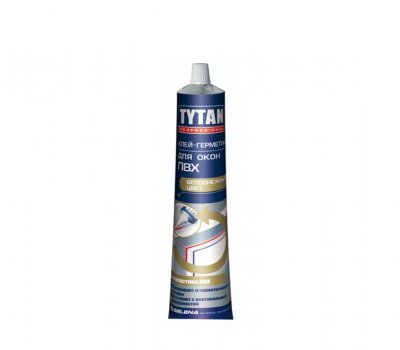 Клей-герметик TYTAN Professional  для окон ПВХ белый, 200 г