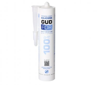 Герметик силиконовый GUDFOR 100% санитаpный,  310 мл