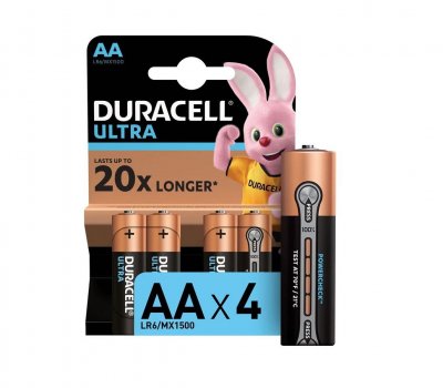 Батарейки Duracell АА/LR6 Ultra Power