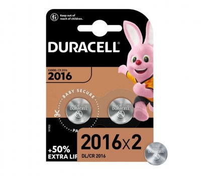 Батарейки Duracell DL/CR2016 х2