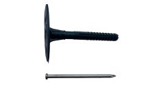 Дюбель IZМ для крепления теплоизоляции, гвоздь оцинкованный 