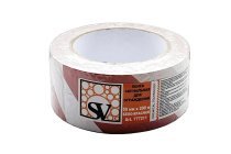 Лента для ограждений SV, бело-красная, 50 мм х 200 м
