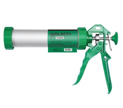 Пистолет для герметика закрытый, для туб Tube Long 'Blast', гладкий шток, 600 ml